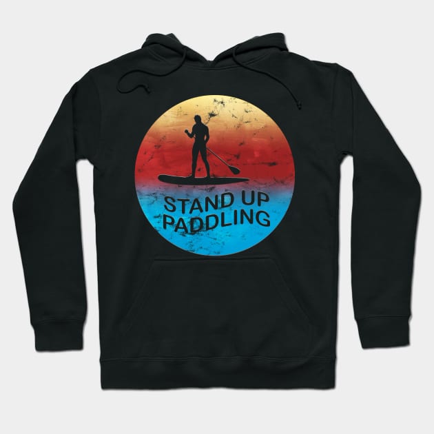 Stand up Paddling Hoodie by Dojaja